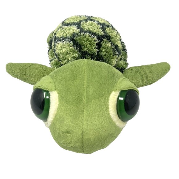Aurora Dreamy Eyes Sea Turtle Plush 10 Inch Green Soft Play Toy 2021 - Picture 2 of 11